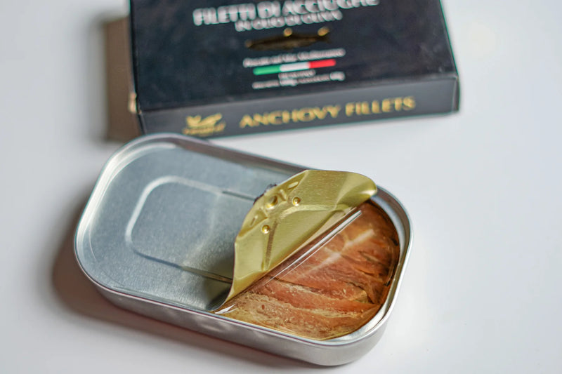 ANCHOVIES IN OIL 100 GR