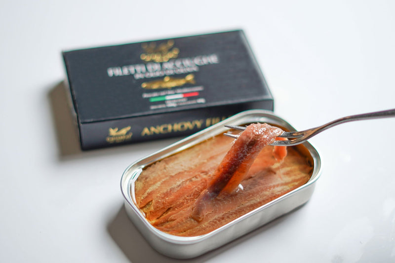 ANCHOVIES IN OIL 100 GR