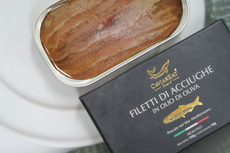 ANCHOVIES IN OIL 100 GR